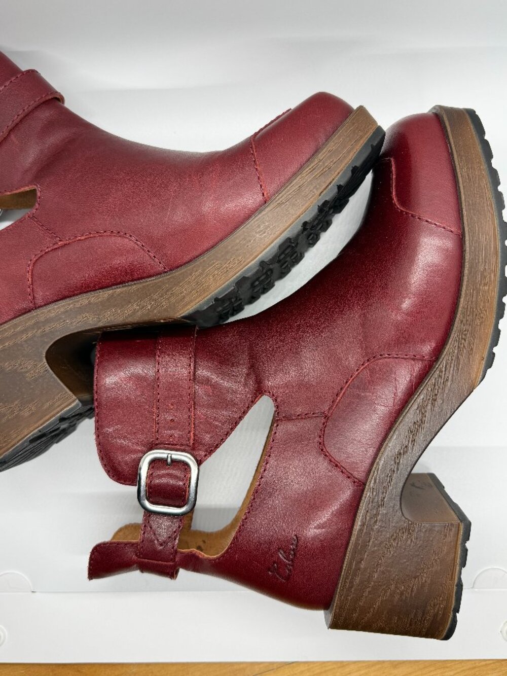 Calou Boots (new) maroon size 9 - Picture 6 of 7